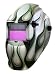 Metal Man ASF8700SG Silver Flame 9-13 Variable Shade Professional Auto Darkening Welding Helmet