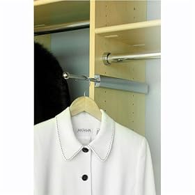 <b>Telescoping Valet Bar - Chrome by Sidelines</b>