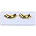 Gold Party Eyelashes with Case