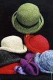 Crocheted Crusher Hat - Ladies - One Knitting Pattern (Directions also given for childs and 18 doll hat) - Fiber Trends - #AC30