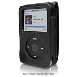 Cygnett Groove Pocket Leather Case for iPod Classic All - Black