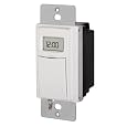 Intermatic ST01 Self Adjusting Wall Switch Timer, White