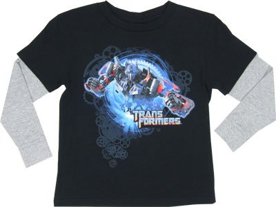  Transformers Juvenile Faux Long Sleeve T-shirt