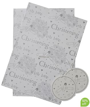 Christening Wrap and Tag