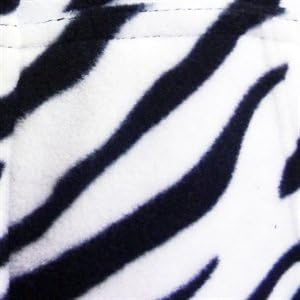 Zebra Hooded Onesie for Toddlers - Large