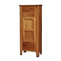 Country 1-Door/3-Drawer Jelly Cupboard