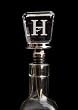 Monogram Glass Wine Stopper - H