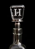 Monogram Glass Wine Stopper - H