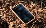 「[A.Y.L]iPhone 4/4S 木製ケース ウッドケース  上質な天然ウッド製 くるみ Wood Case for iPhone 4/4S Walnut」の画像