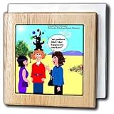Review 3dRose LLC  / Bad Hare Day - 6 Inch Tile Napkin Holder