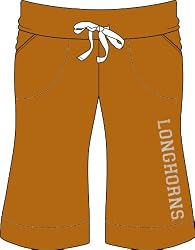 Texas - Women's Collegiate Bermuda Shorts
