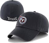 NFL Tennessee Titans Franchise Fitted Hat, Navy, Medium
