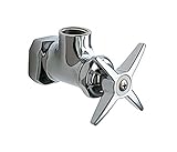 IMAGE OF Chicago Faucets 442-CP 1/2-Inch Angle Stop Fitting, Chrome