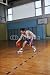 Wallmonkeys Peel and Stick Wall Decals - Basket Ball Game Player at Sport Hall - Removable Graphic