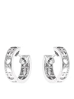 Rhapsody Pendientes Diamonds Plateado