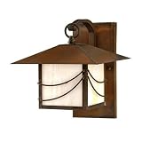 10-Inch Solid Brass Outdoor Wall Light