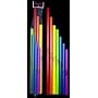 BOOMWHACKERS C Major Bass Diatonic Scale Set (Lower Octave) Boomwhackers Tuned Percussion Tubes