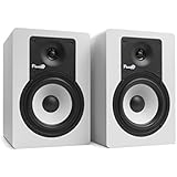 Fluid Audio C5 (Pair) - 5" Active Studio Monitors, White