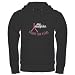 Daughter Fights Like A Girl Breast cancer Hoodie dark by CafePress