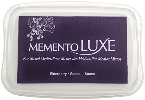 Tsukineko Memento Luxe Mixed Media Inkpad, Elderberry