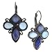 Blue Moon Geometric Fun Earrings