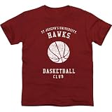 NCAA Saint Joseph's Hawks Club Slim Fit T-Shirt - Crimson