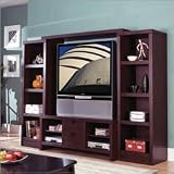 Kathy Ireland Home by Martin Furniture IMAB357, IMAB900, IMAB491BR Ashbury Entertainment Center