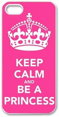 Treasure Design Keep Calm and be a Princess APPLE IPHONE 5 Best Durable Case