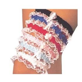 Elegant Moments Assorted Leg Garters 3555 (ASST. COLORS,O/S)