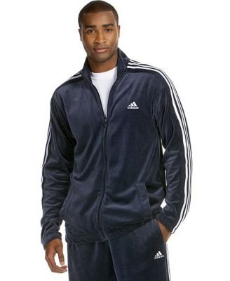 adidas tradition mens velour tracksuit