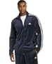 Adidas Tradition Velour Men`s Jacket - Black / White