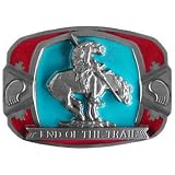 End of the Trail Belt Buckle by Bergamot