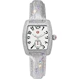 MICHELE Urban Mini Diamond Ice Fashion Leather Watch by Michele