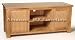 Solid Oak 2 Door Widescreen TV Unit / Cabinet / Stand