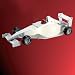 F1 RACING CAR TABLE LAMP