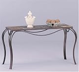 Slate Top Metal Base Sofa Table By Coaster Furniture