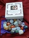 Rune Set / 25 Gemstone Boxed with Instructions and Pouch