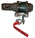 VIPER MAX 3000lb Waterproof ATV Winch with Amsteel Blue Synthetic cable