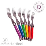 LAGUIOLE Ambiance 6 forks vibrant colors, for everyday use. Create atmosphere at your table
