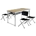 10T Campingtisch porTABLE Family, silber, 120x60x70 cm