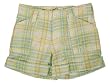 Roxy Girl's Lonely Hearts Plaid Shorts
