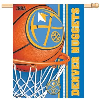 NBA Vertical Denver Nuggets Flag / Banner