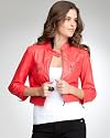 bebe Cropped Moto Jacket