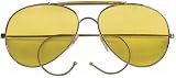 Yellow Lenses - US Air Force Style Aviator Sunglasses by