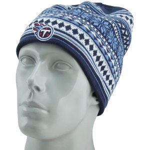 Tennessee Titans NFL Reebok Team Apparel Winter Knit Beanie Hat