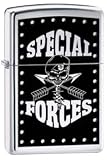 Zippo Custom Lighter - Special Forces Skull Military RARE!