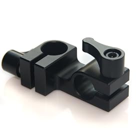 Black 90 Degree Rod Clamp for 15mm Rods