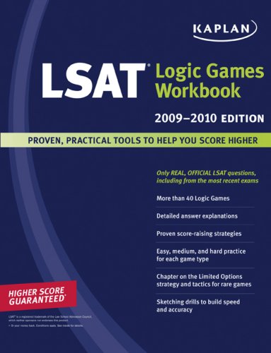 Kaplan LSAT Logic Games Workbook
