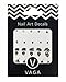 Neutrals Peacock Feathers Designs Nail Art Stickers / Decals Decorations By VAGA