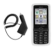 Rapid Car Charger + Clear Silicone Skin Soft Cover Case for Verizon LG Glance VX7100